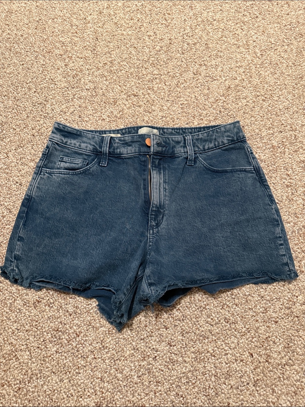 Universal Thread Washed Blue Denim Cutoff Shorts